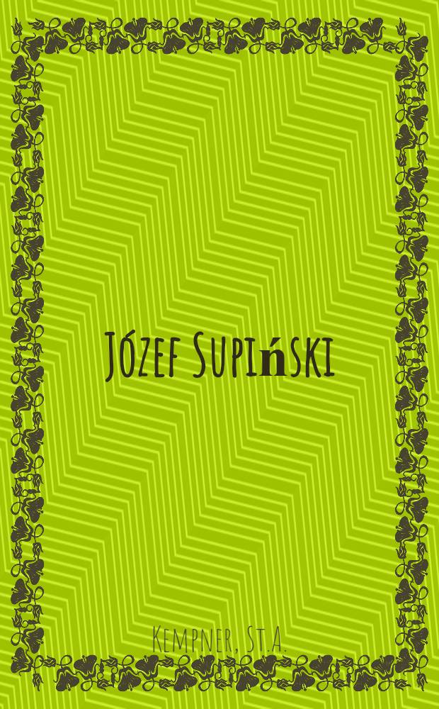 Józef Supiński
