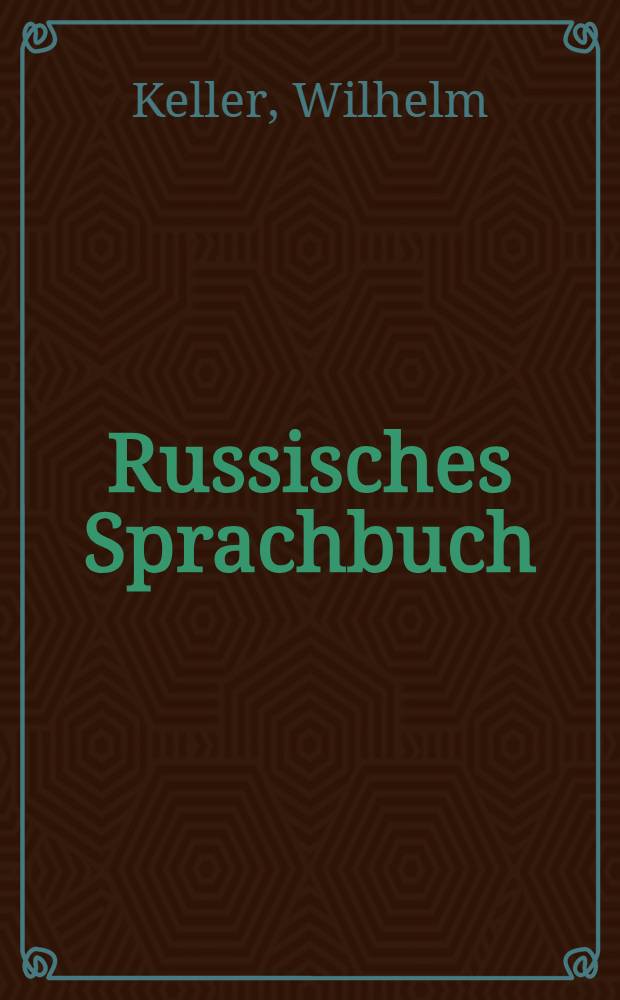Russisches Sprachbuch
