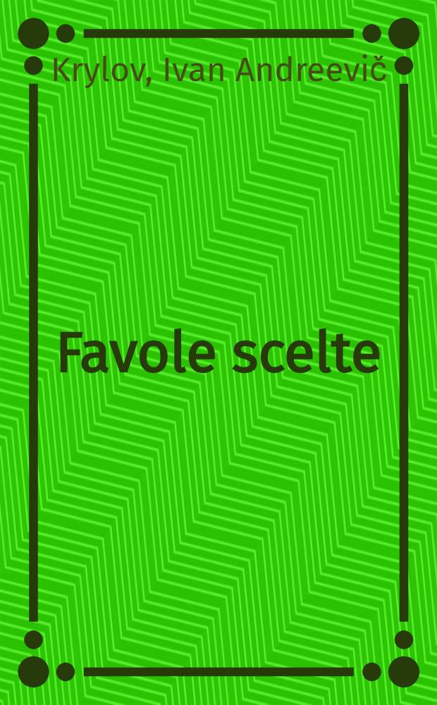 Favole scelte