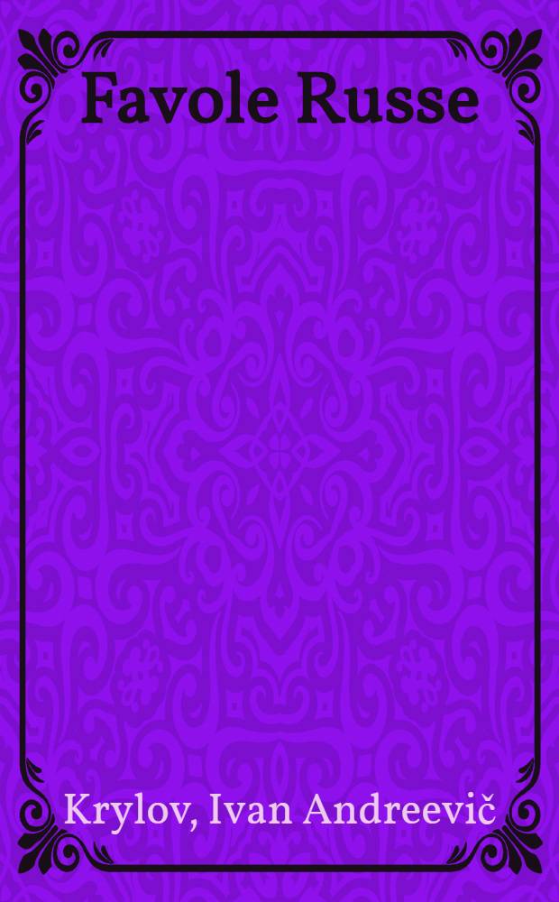 Favole Russe