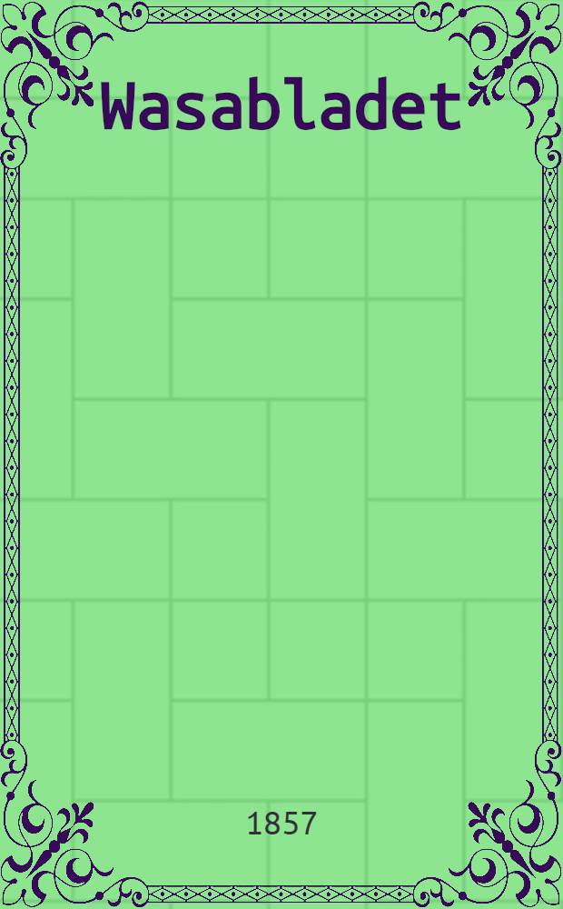 Wasabladet