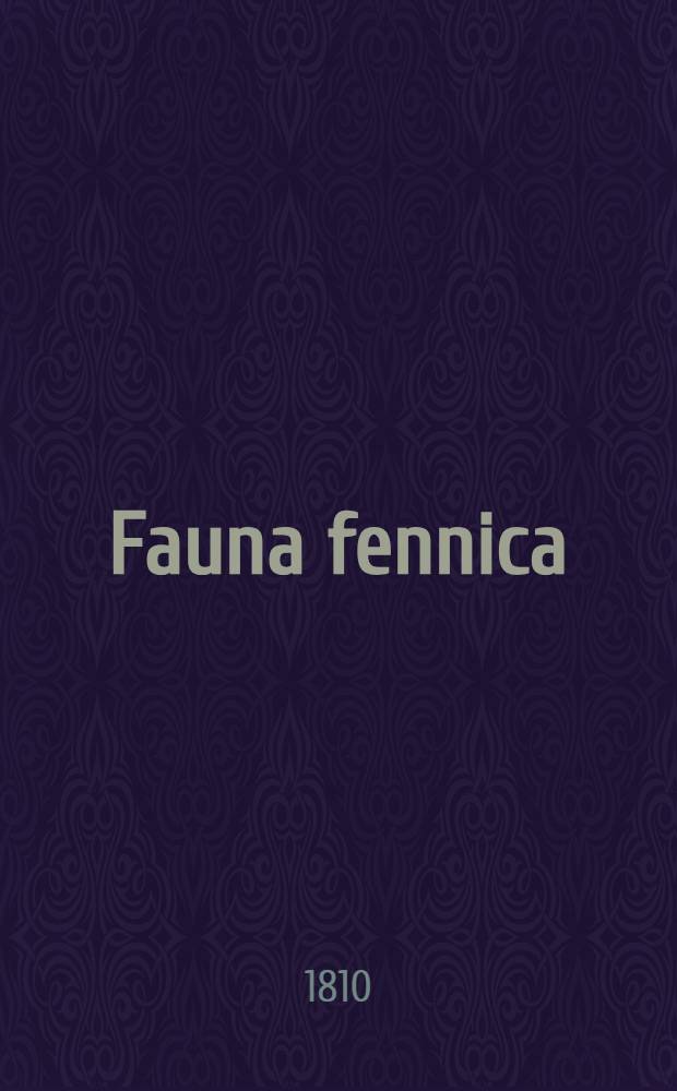 Fauna fennica