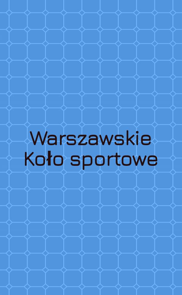 Warszawskie Koło sportowe