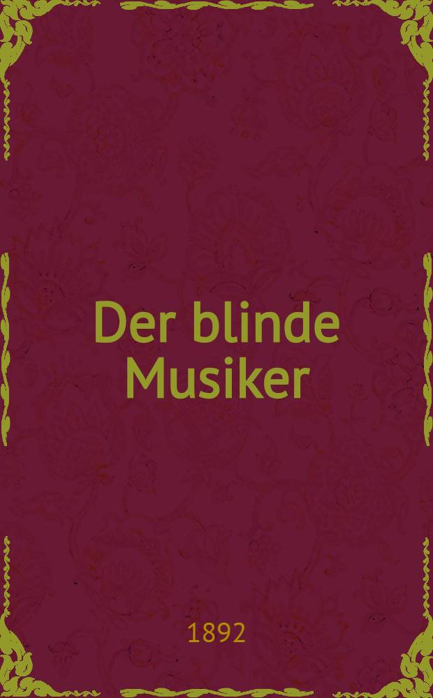 Der blinde Musiker