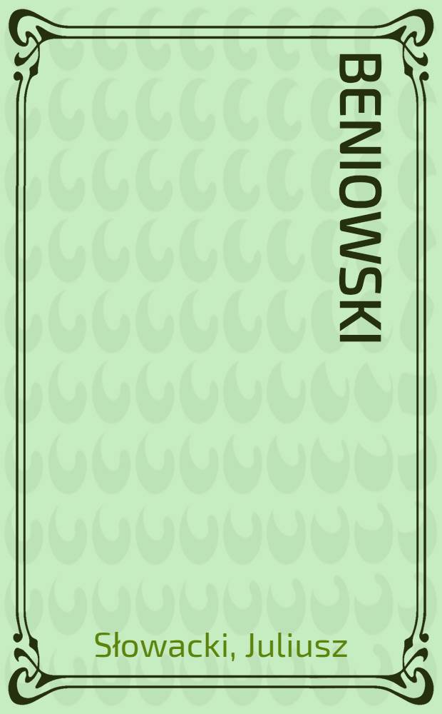 Beniowski