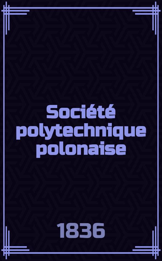 Société polytechnique polonaise