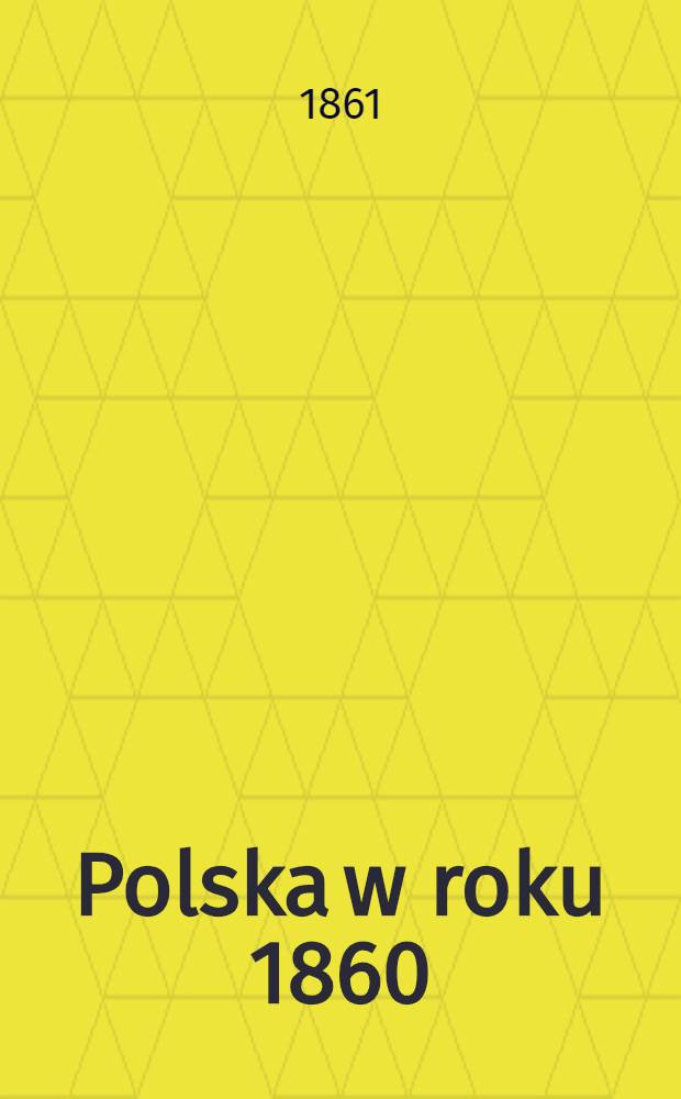 Polska w roku 1860