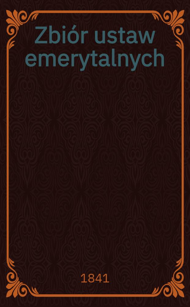 Zbiór ustaw emerytalnych