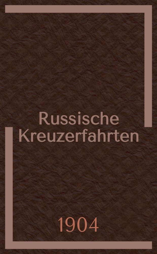 Russische Kreuzerfahrten