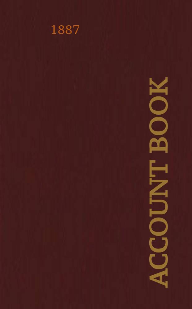 Account book