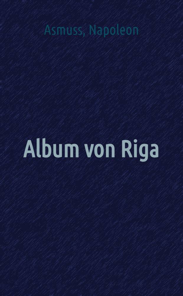 Album von Riga