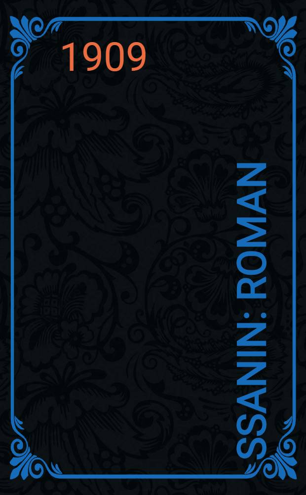 Ssanin : Roman