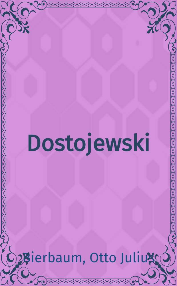 Dostojewski