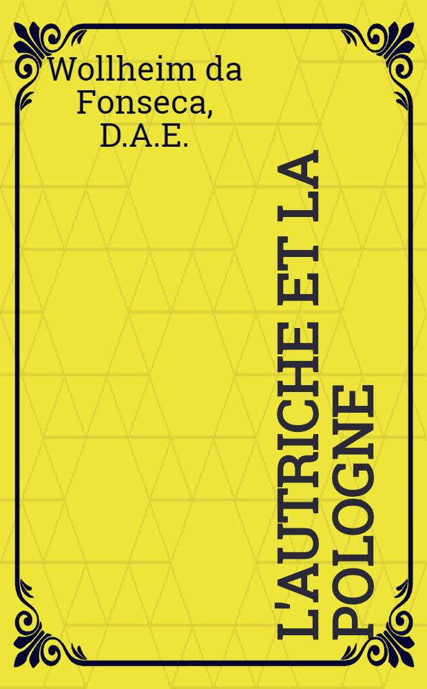 L'Autriche et la Pologne