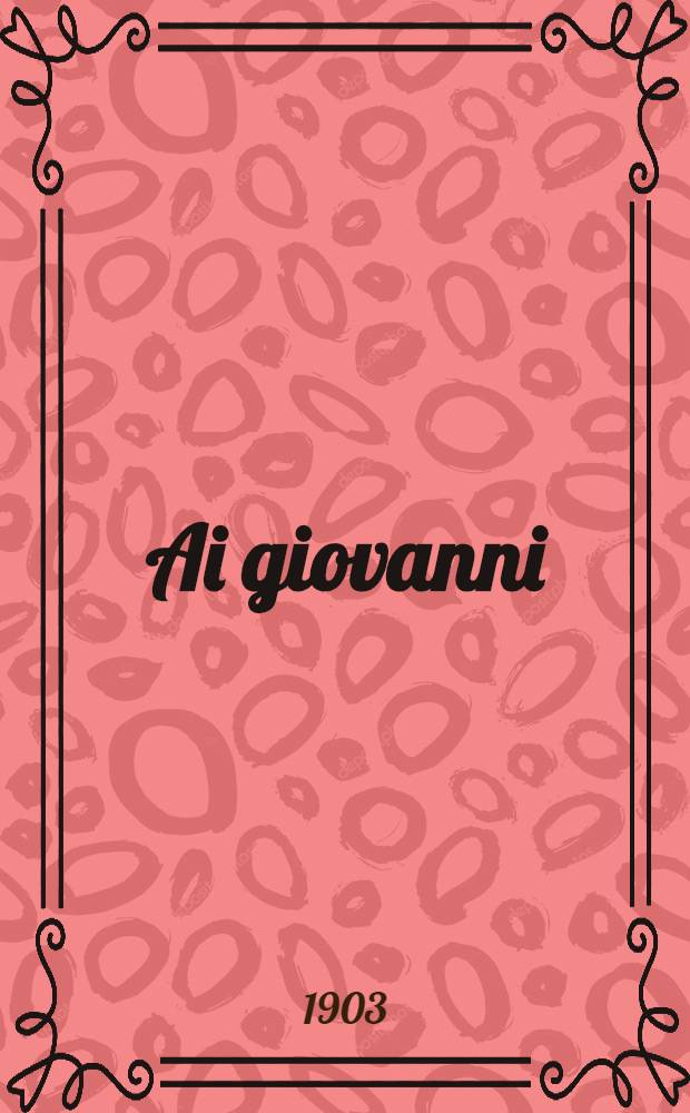 Ai giovanni