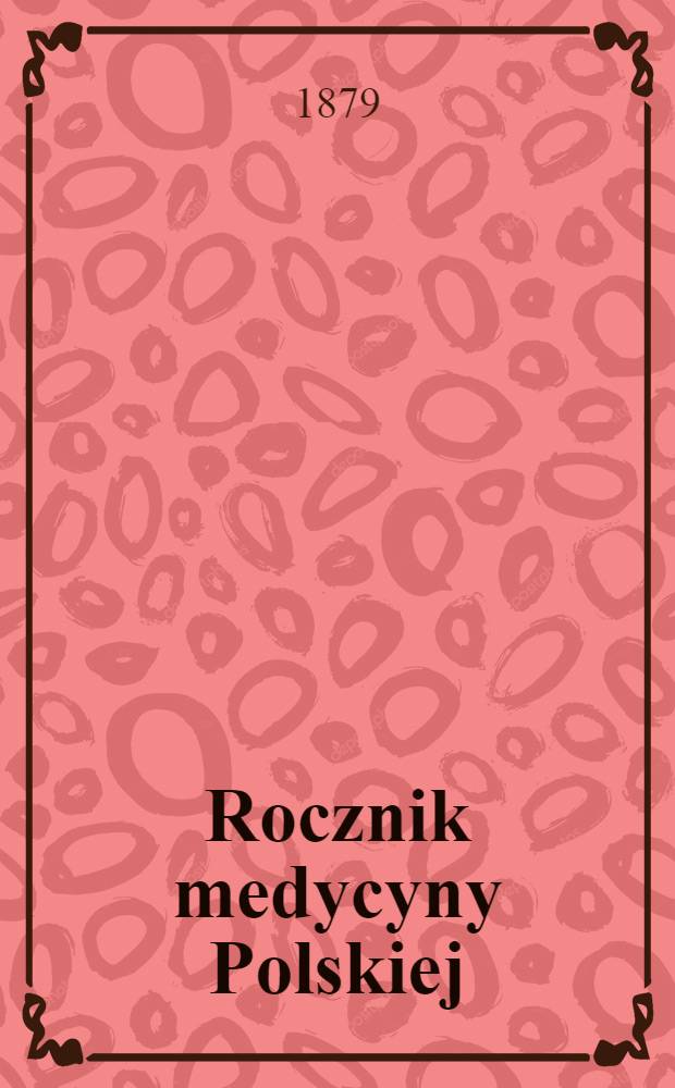 Rocznik medycyny Polskiej