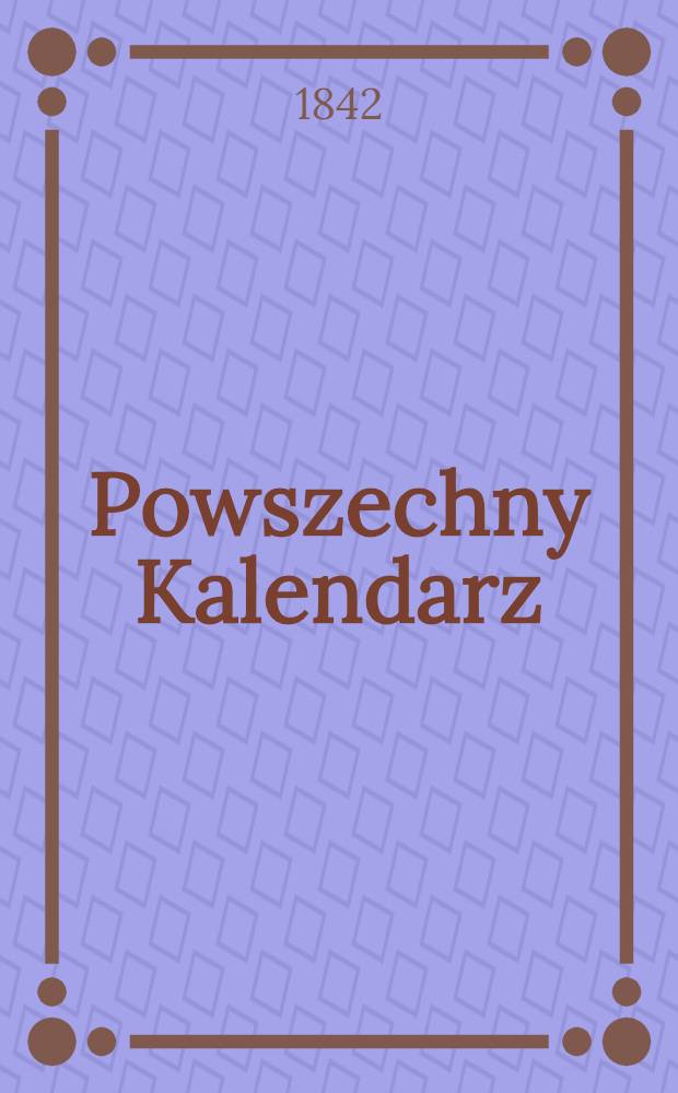 Powszechny Kalendarz
