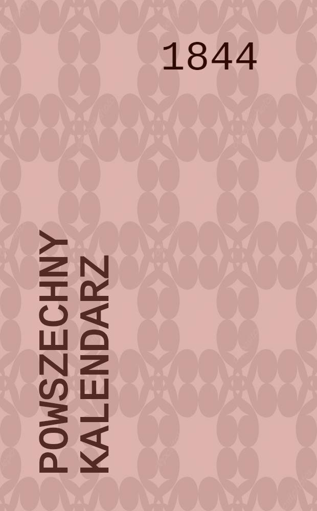 Powszechny Kalendarz