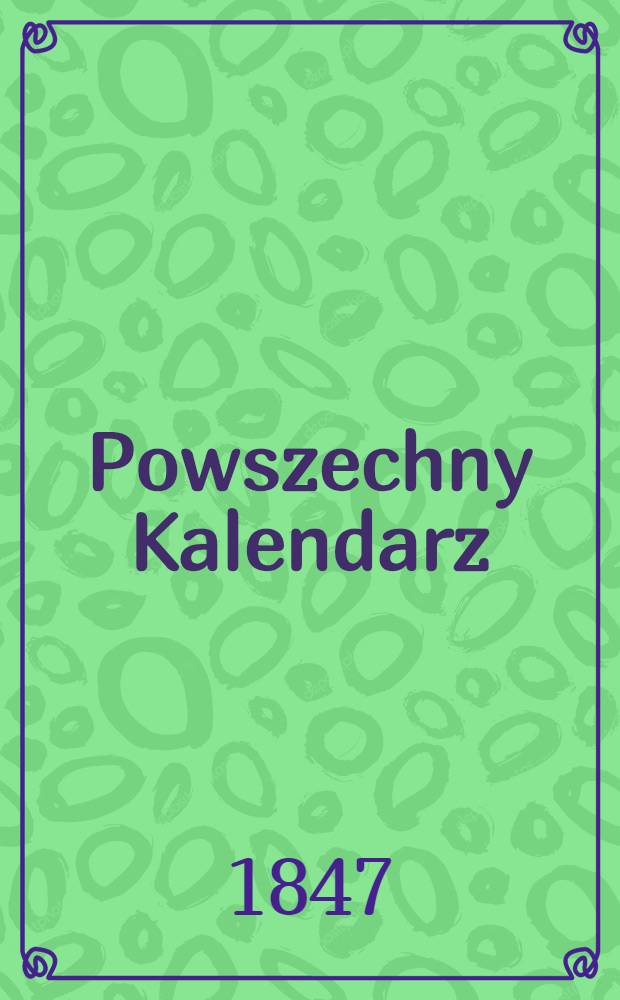 Powszechny Kalendarz