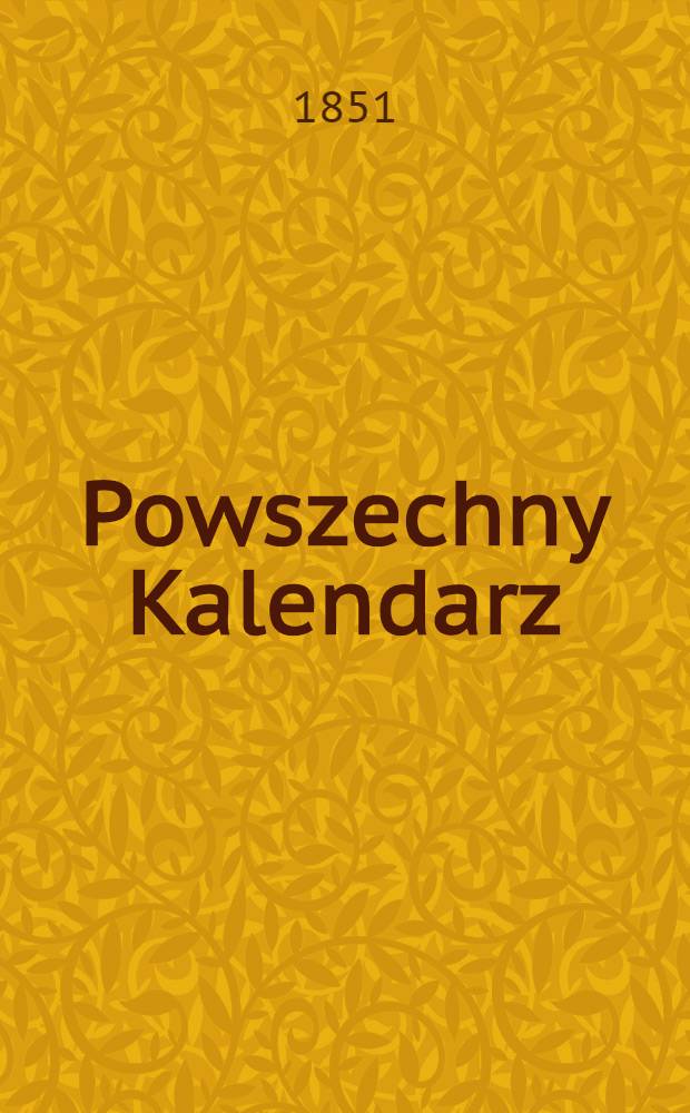 Powszechny Kalendarz