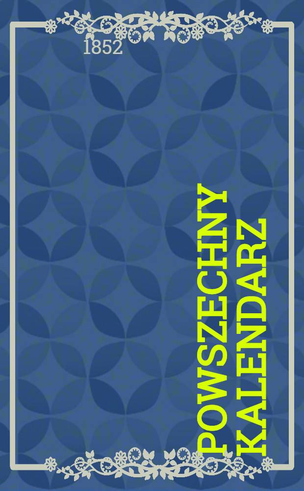 Powszechny Kalendarz