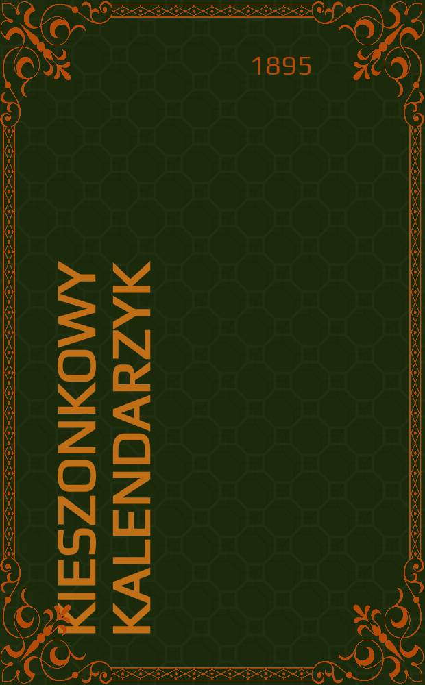 Kieszonkowy Kalendarzyk