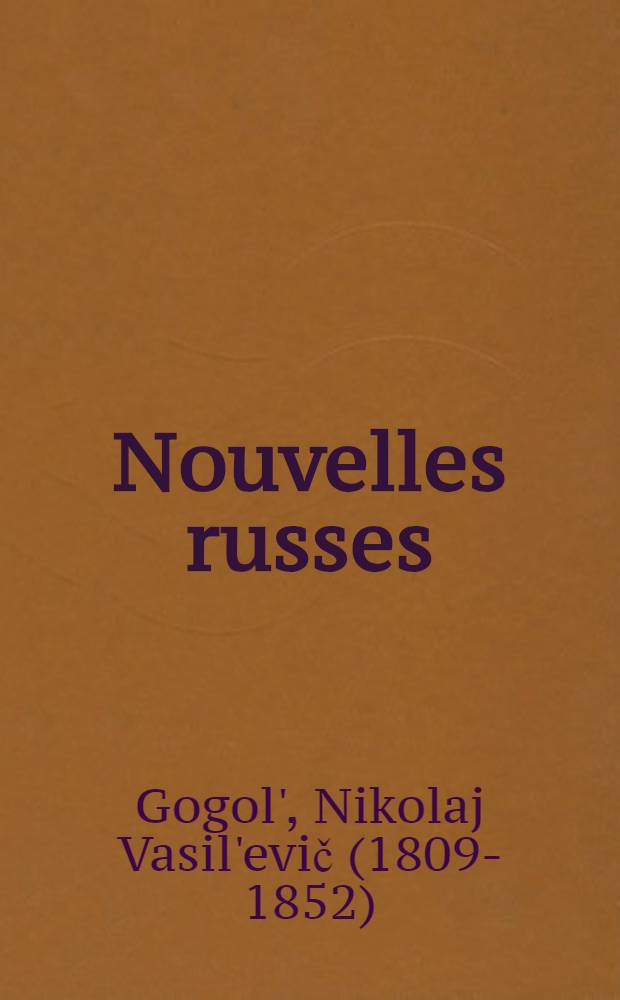 Nouvelles russes