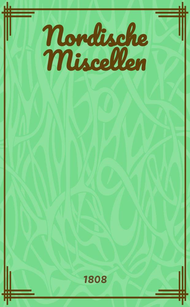 Nordische Miscellen