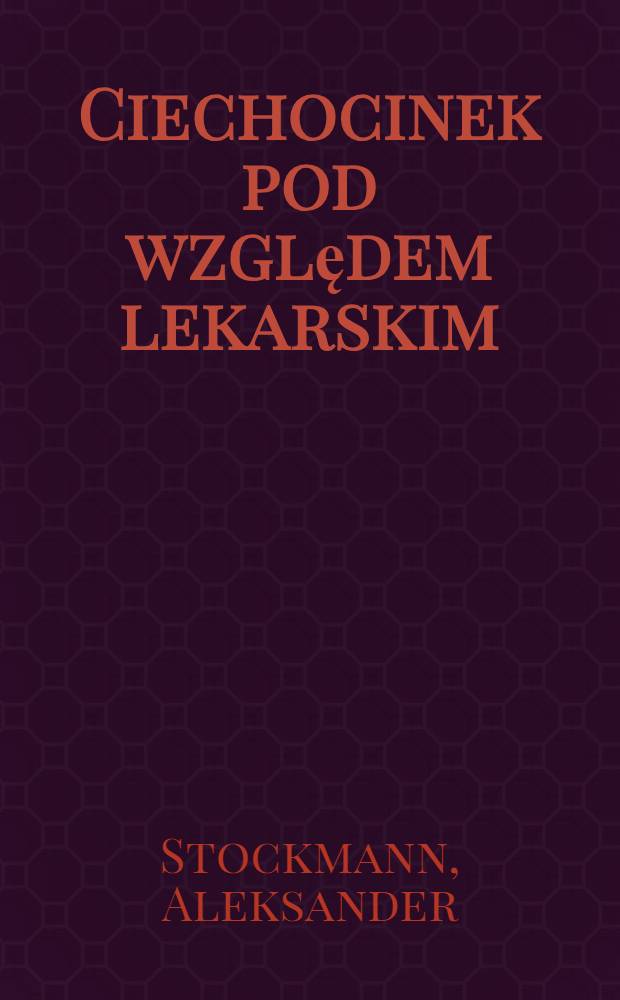 Ciechocinek pod względem lekarskim