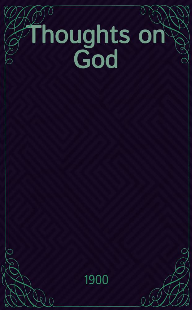 Thoughts on God