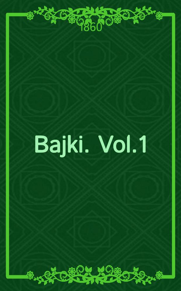Bajki. Vol.1