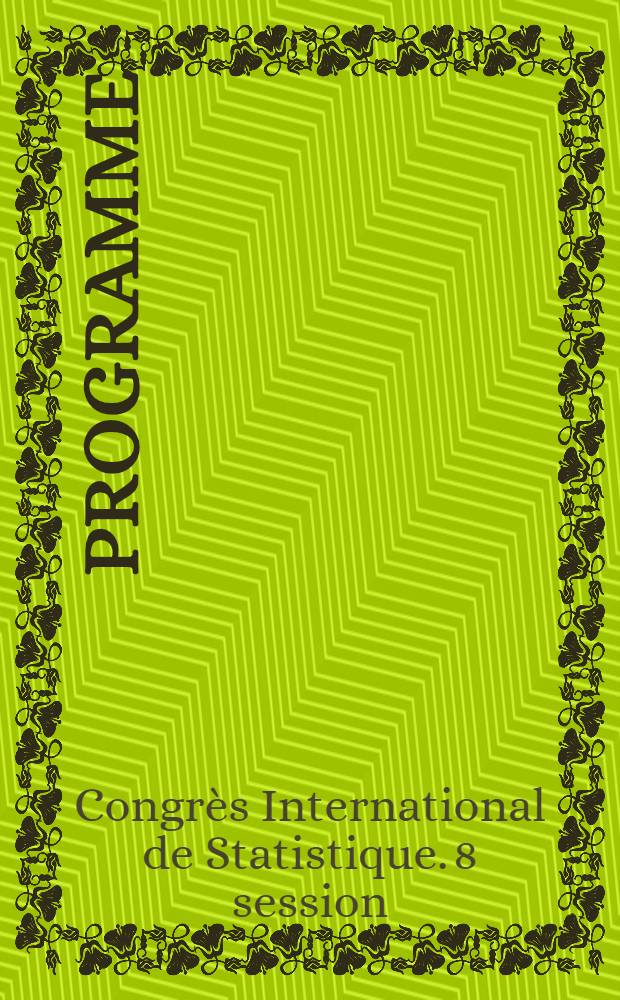 Programme
