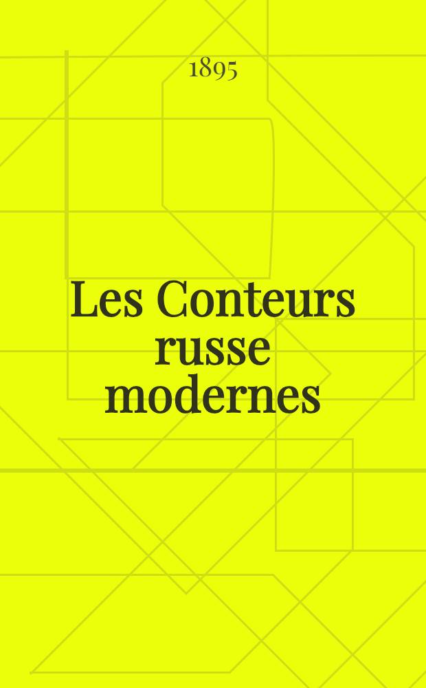 Les Conteurs russe modernes
