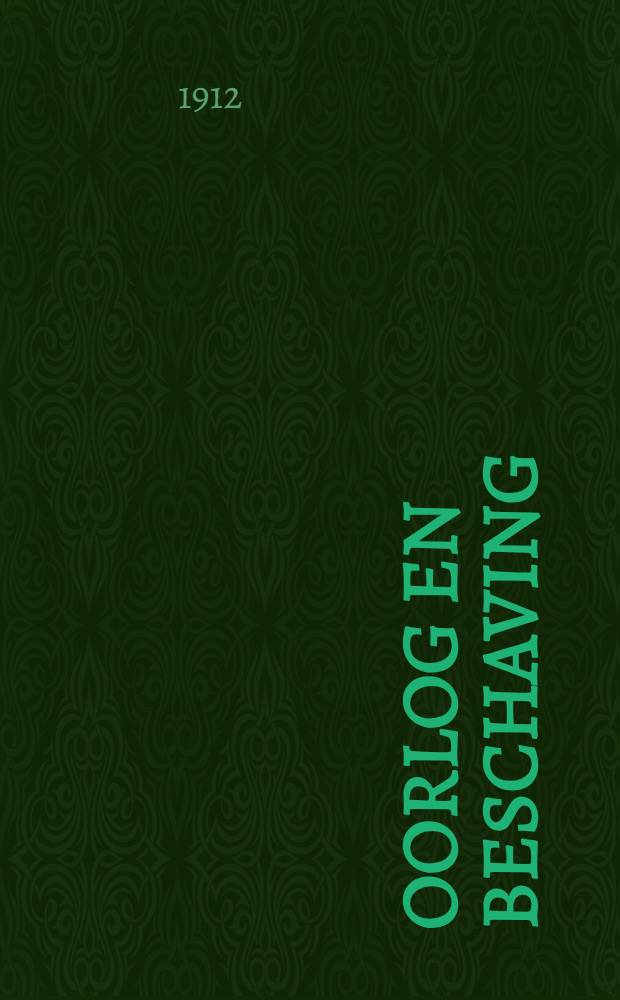 Oorlog en Beschaving