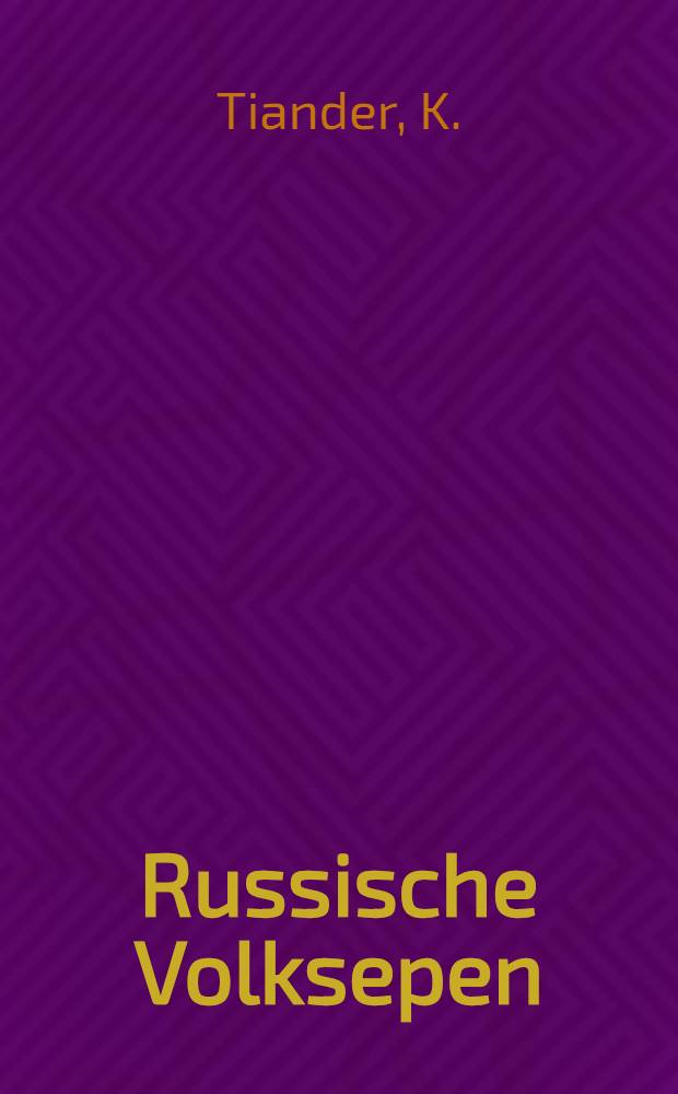 Russische Volksepen
