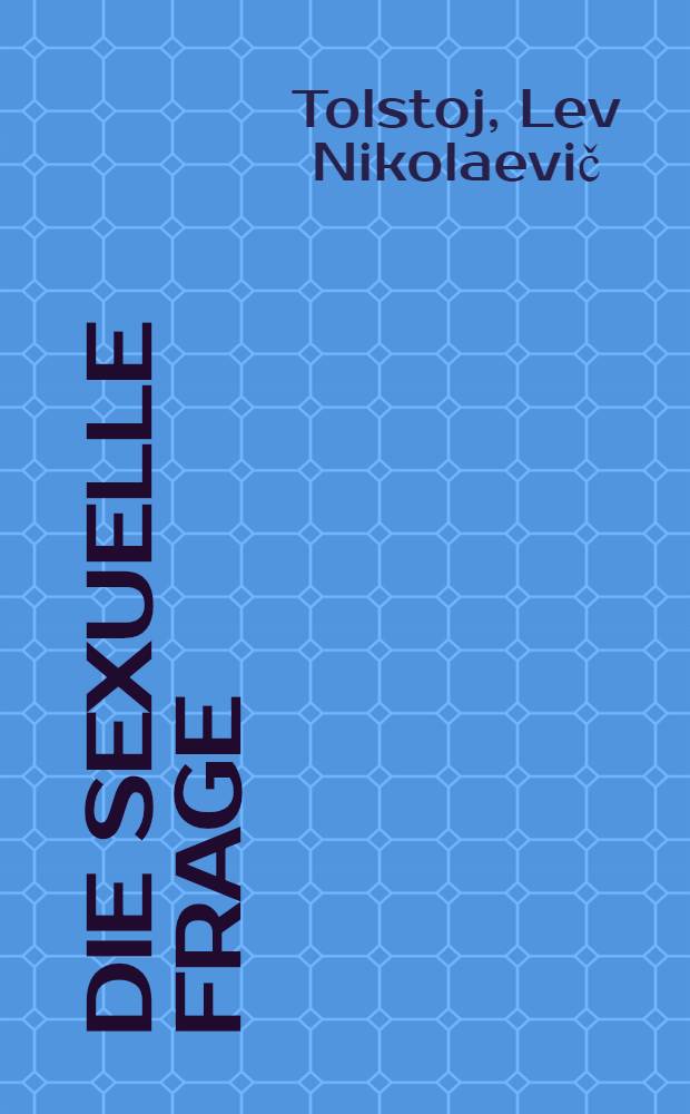 Die sexuelle Frage