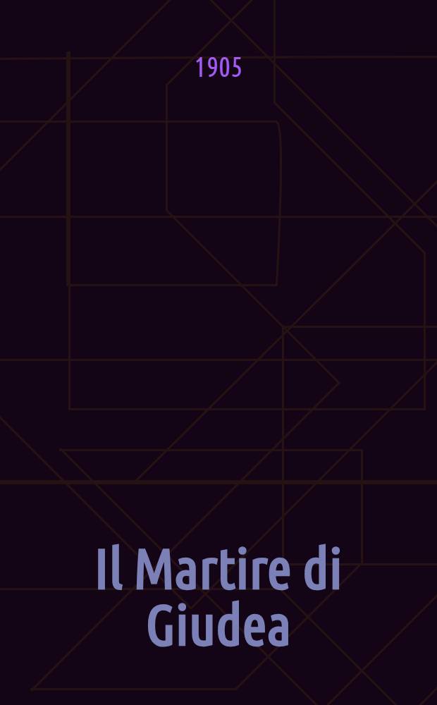 Il Martire di Giudea