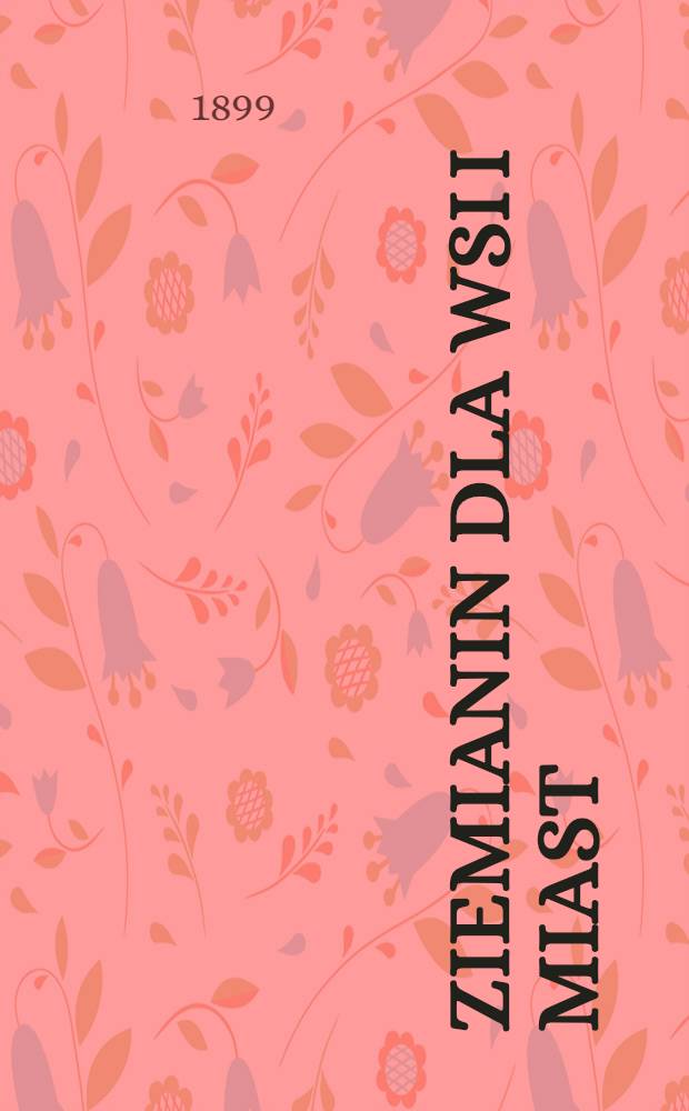 Ziemianin dla wsi i miast : Kalendarz