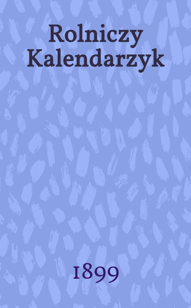 Rolniczy Kalendarzyk