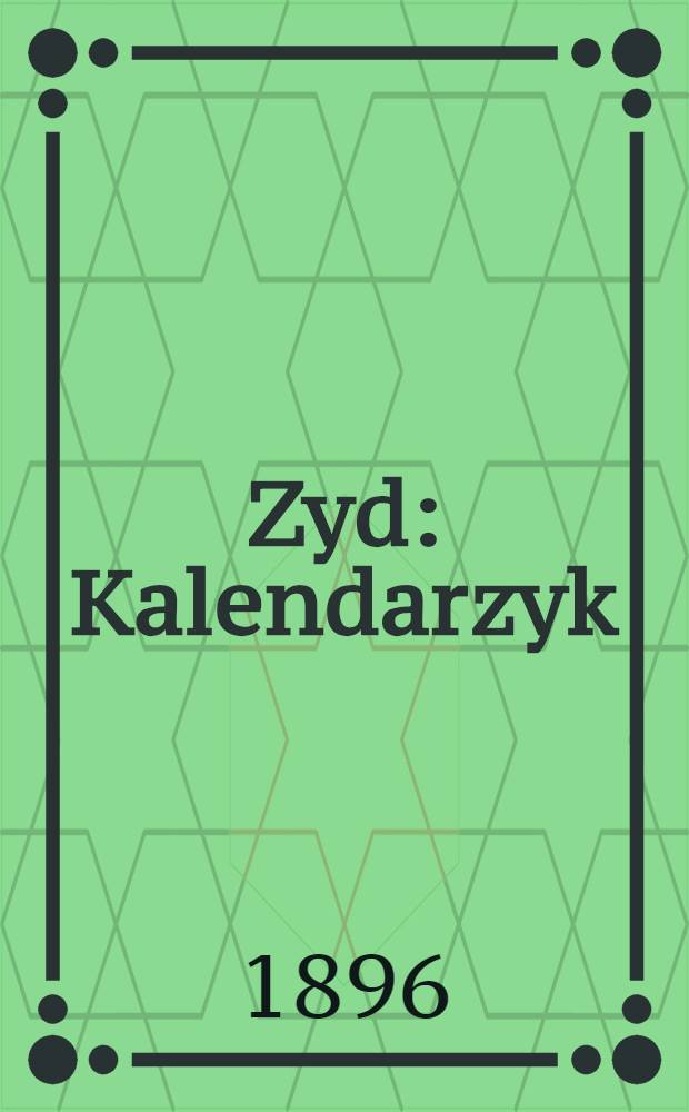 Zyd : Kalendarzyk