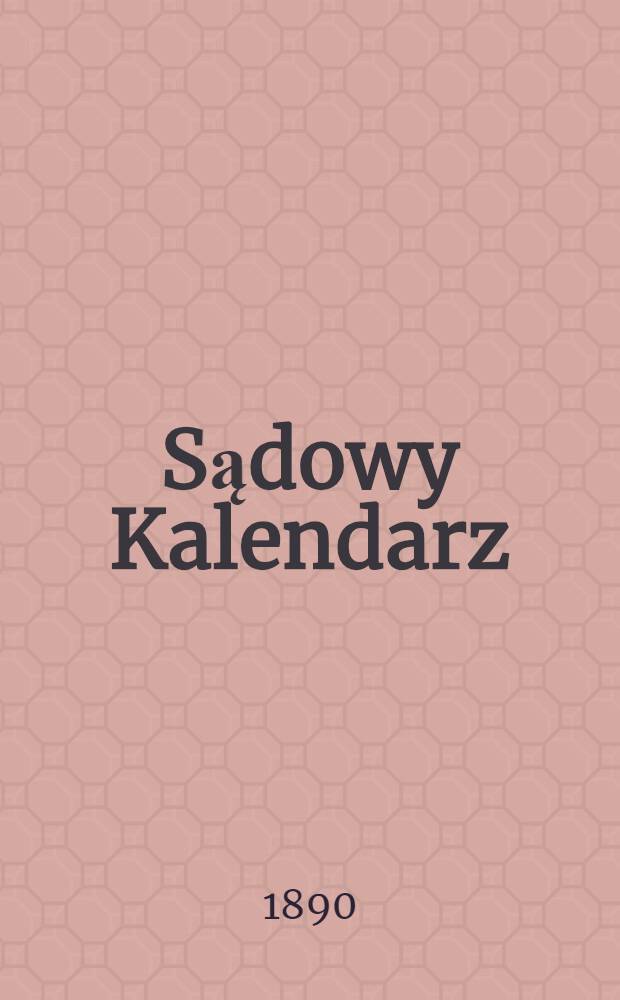 Sądowy Kalendarz