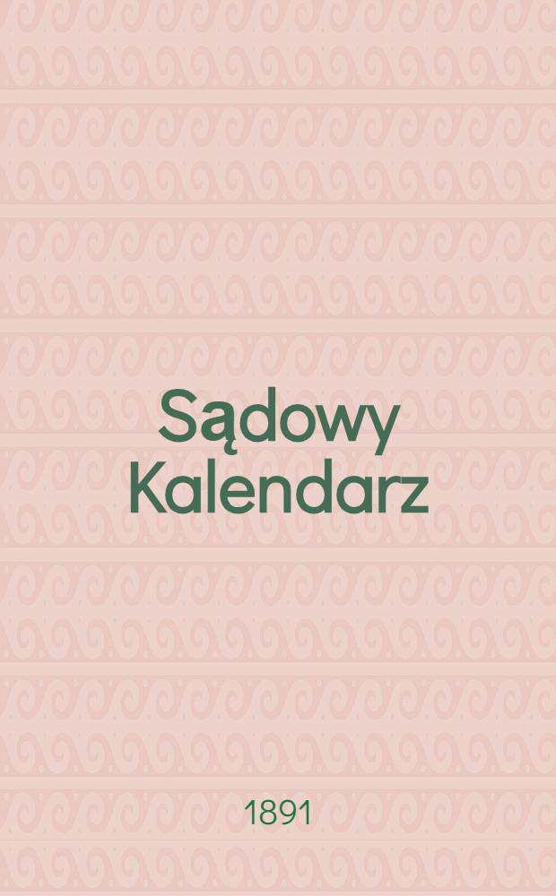 Sądowy Kalendarz
