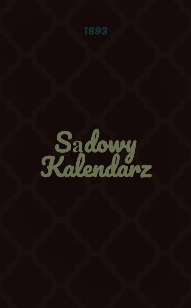 Sądowy Kalendarz