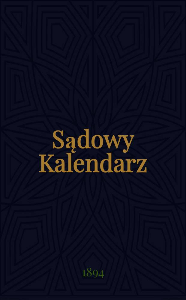 Sądowy Kalendarz