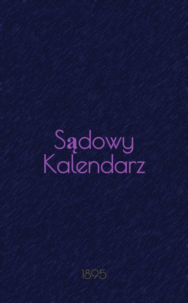 Sądowy Kalendarz