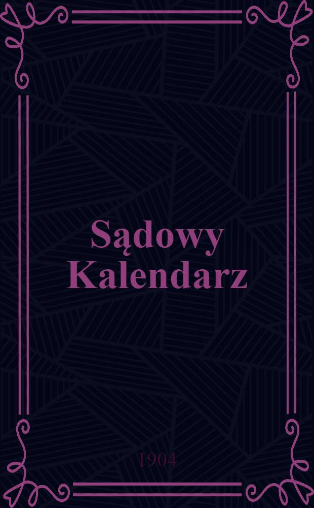Sądowy Kalendarz