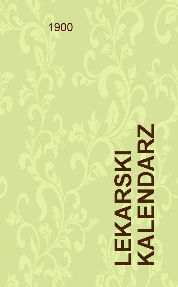 Lekarski Kalendarz