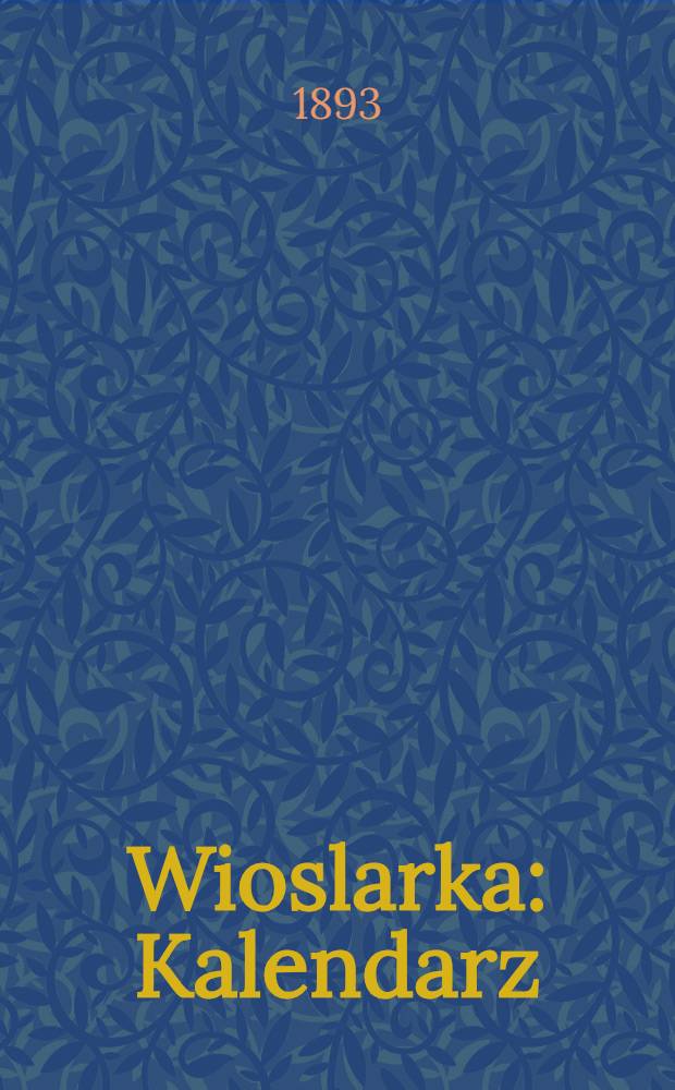Wioslarka : Kalendarz