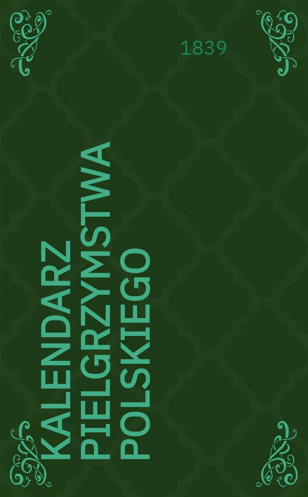 Kalendarz pielgrzymstwa polskiego