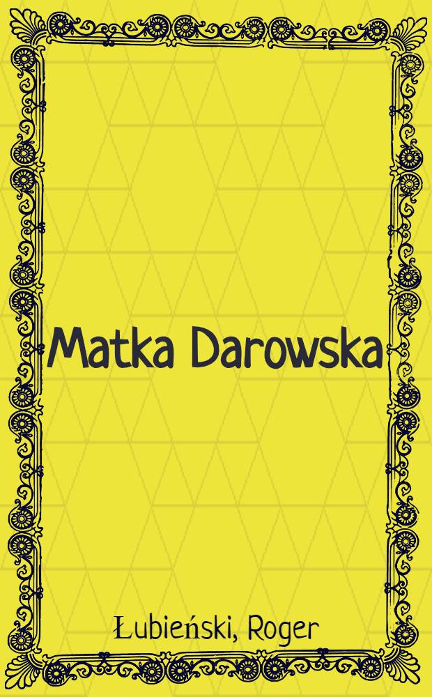 Matka Darowska